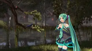 The Shrek Bird Scene but it's Miku