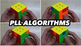 Rubiks cube : ALL 21 PLL Algorithms & Finger Tricks