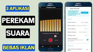 3 Aplikasi Perekam Suara Terbaik Android 2024 ! Kualitas Super Jernih