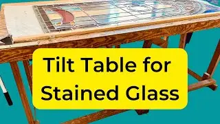 Handle Heavier Glass with Ease - Stained Glass TILT TABLE