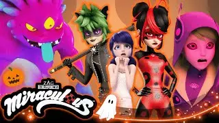 🇧🇷 🎃 HALLOWEEN - COMPILAÇÃO 2024 👻🦋 | Miraculous - As Aventuras de Ladybug 🇧🇷