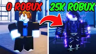 Spending $25,000 Robux To Get 0.5% Cid Kagenou In Sakura Stand!