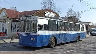 Черкасский Троллейбус ЗиУ-682В-012 [В0А] №303 выехал спустя 7 месяцев после ДТП 23.03.2024