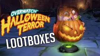 Overwatch - 50 Halloween Terror Loot Boxes!!!