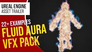 UE5 l Fluid Aura VFX Pack l Unreal Engine 5 (Trailer)