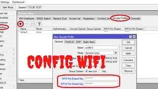 Mikrotik Router Wireless Configuration Step by Step (ជុំហានទី១)