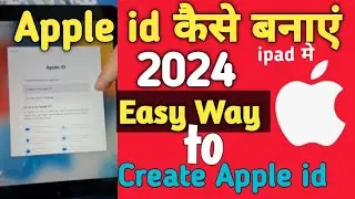 How to Create apple id on ipad || Apple Id Kaise Bnayen ipad Mei #apple #ipad #appleid