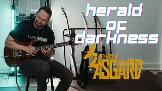 Old Gods Of Asgard - Herald Of Darkness (Video edit guitar cover by Teemu Rämö)