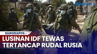 Detik-detik Rudal Maut Rusia Bombardir Rapat Militer IDF di Perbatasan, Lusinan Tentara Tewas