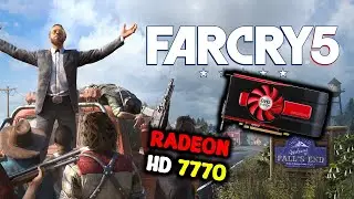 FARCRY 5 ON RADEON HD 7770 1GB DDR5 || Core i5 2nd Gen. ||
