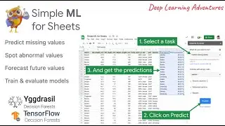 Simple ML for Sheets