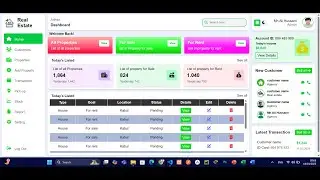 🔥Complete Admin Dashboard using HTML, CSS, & JavaScript!