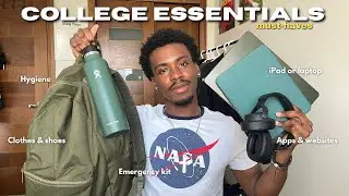 College Essentials | tech, hygiene, clothes, accessories, apps & websites