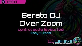 Broadcast Serato DJ Set over Zoom (and control your master sound levels too!)