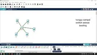 cisco packet tracer PC -SWITCH