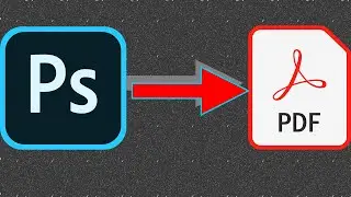 Photoshop in 1 Minute || How to Save as File in PDF form 2020 on Ps || How to Export Pdf file on Ps