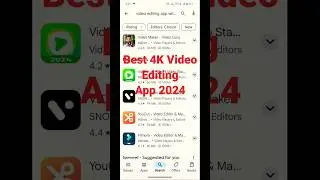 Best 4K Video Editing App 2024🔥