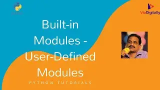 Modules in Python | Built-in Modules - User-Defined Modules | Python tutorials for beginners