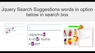 Text Suggestions in Search using javascript | free source code | Tamil 