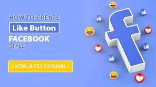 Animated Like Button with HTML CSS & JS