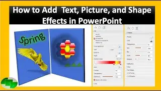 How to Add Text, Picture, and Shape Effects in PowerPoint