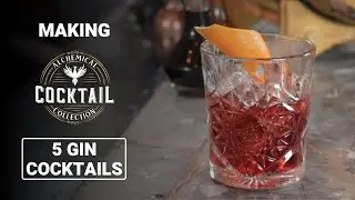 Making 5 Classic Gin Cocktails