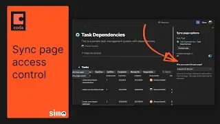 How to restrict access to Coda docs - Sync page access control feature updates