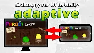 How to make UI adaptive in Unity (so that it doesn't break on different screens)