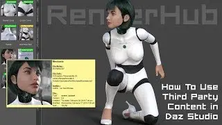 How to Use Third Party Content in Daz Studio