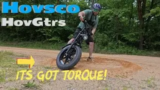 Riding the Hovsco HovGtrs Electric Bike !
