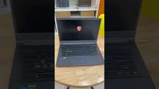 Booting time of MSI thin 15