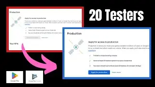 20 testers google play console service