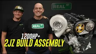 Building a 1200HP+ 2JZ With Jrod - Detailed Engine Assembly