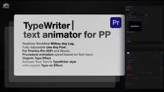 Typewriter Text Animator For Premiere Pro MOGRT free download