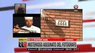 Misterioso asesinato del fotógrafo