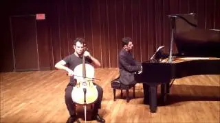 Villa-Lobos Cello Concerto No. 2 - Lars Hoefs at Pomona College