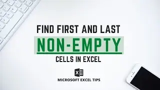 Find Last Non-Blank Cell Value in a Row | Get the Value From Last Non-Blank Cell