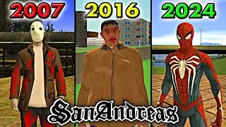 El MEJOR MOD de CADA AÑO de GTA SAN ANDREAS 🟢 [2005-2024]