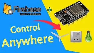 Control Devices Anywhere 🌍 with Google Firebase & ESP32 ✅