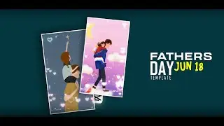 fathers day special capcut template / Father's Day status tutorial