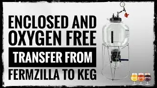 How to do an Enclosed transfer from Fermzilla to a keg - Basics of Home brewing - Home brewing 101