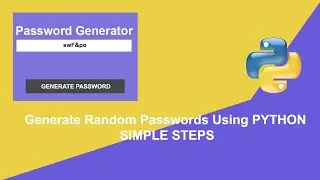 Learn how to create password generator in python