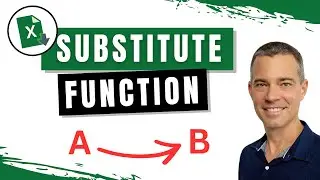 How to Use The Excel SUBSTITUTE Function for Numbers and Letters