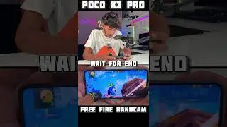 3 finger handcam gameplay solo vs squad poco x3 pro 60fps 120hz 360hz game turbo SD860 Prosecser 4kr