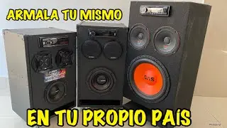 COMO ARMAR TU PROPIA TORRE DE SONIDO , car audio 💪😎