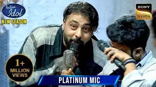 Srijan को अपने Perfect सुरों के लिए मिला Season का First Platinum Mic| Indian Idol S15 |Platinum Mic