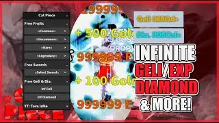 [GEAR 5 REWORK] Cat Piece Script Hack • Infinite Diamond / Geli / EXP • Get All Fruits & Sword