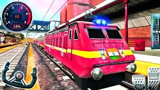 Indian Train Simulator Game | Android Gameplay | Train Game Gameplay Tamil