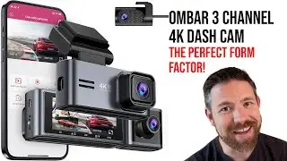 OMBAR 3 Channel 4K Dash Cam Review: The Perfect Form Factor!