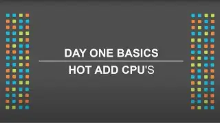 How to Hot add CPU to an AHV Virtual Machine (VM) | Mission Control | Nutanix University